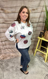 Mary Square Katie Ornaments Sweatshirt