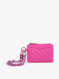 Quilted Wallet w/ Chain Bangle