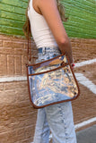 Posie Vegan Clear Crossbody