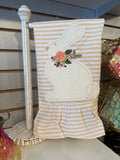 Bunnies Ruffled Hand Towel