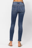 Judy Blue Mid-Rise Skinny w/ Handsanding