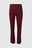 Red Houndstooth Printed Millennium Pants