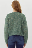 Sage Mix Knitted Cardigan