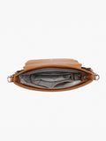 Monet Grommet Saddle Bag- Lt Grey