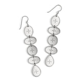 Palm Canyon Long French Wire Earrings