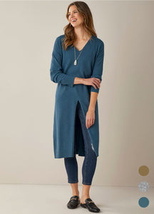 Pillar Knit Maxi Tunic