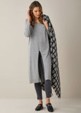 Pillar Knit Maxi Tunic