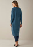 Pillar Knit Maxi Tunic