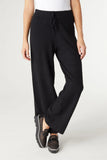 MELANIE V-NECK SWEATER PANT SET- Black