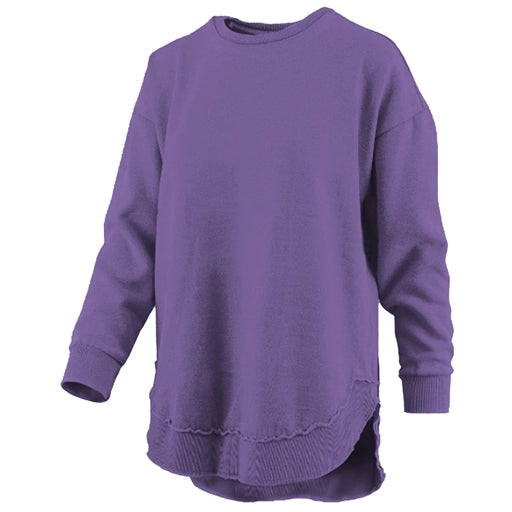 Southern Couture Comfy Round Here Sweatshirt- Purple