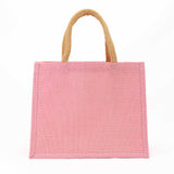 Light Pink Jute Gift Tote