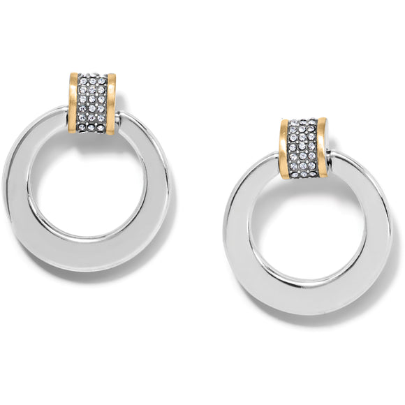 Meridian Tempo Ring Post Drop Earrings